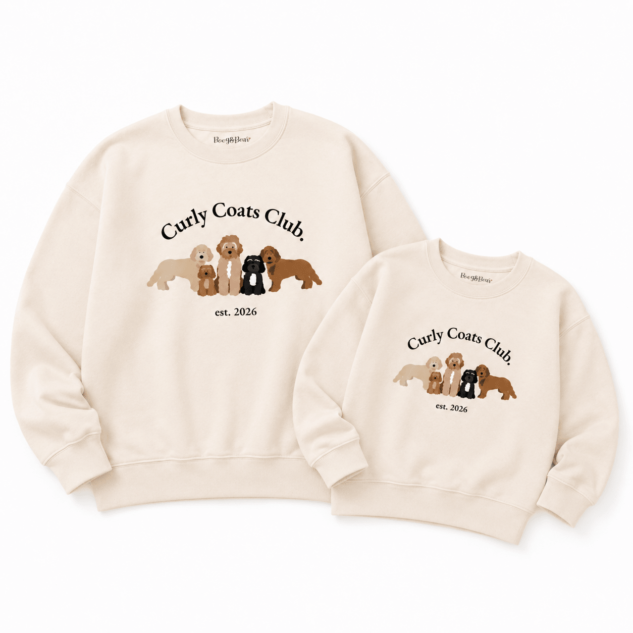 CURLY COATS CLUB - Boog and Bear