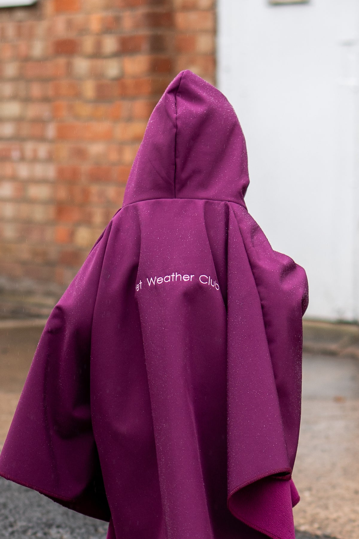 'Wet Weather Club' Children's Waterproof Rainfleece Rain Ponchos Boog and Bear