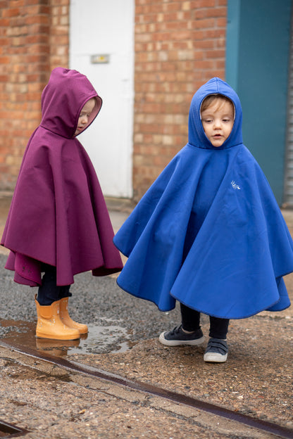 'Wet Weather Club' Children's Waterproof Rainfleece Rain Ponchos Boog and Bear