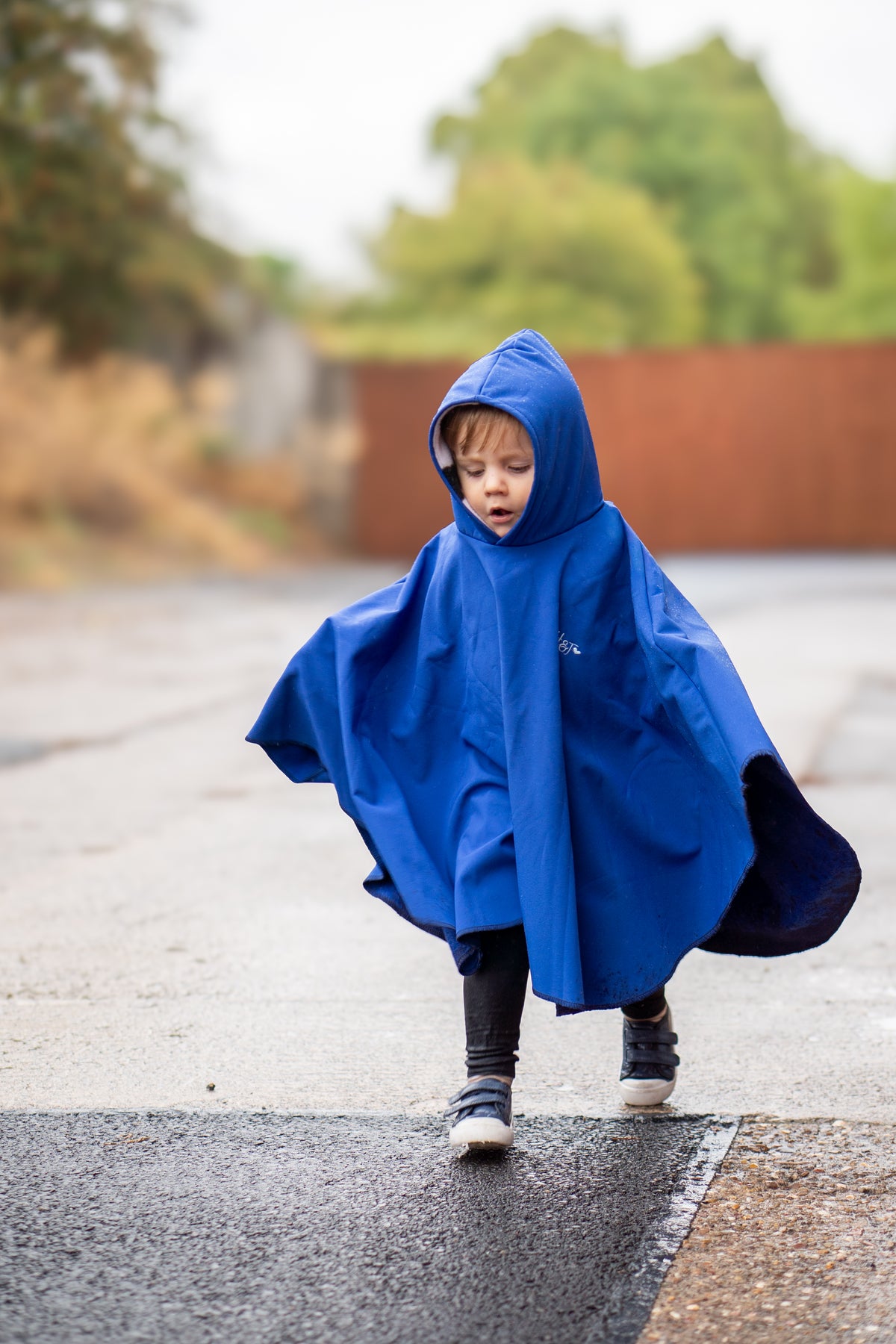 'Wet Weather Club' Children's Waterproof Rainfleece Rain Ponchos Boog and Bear