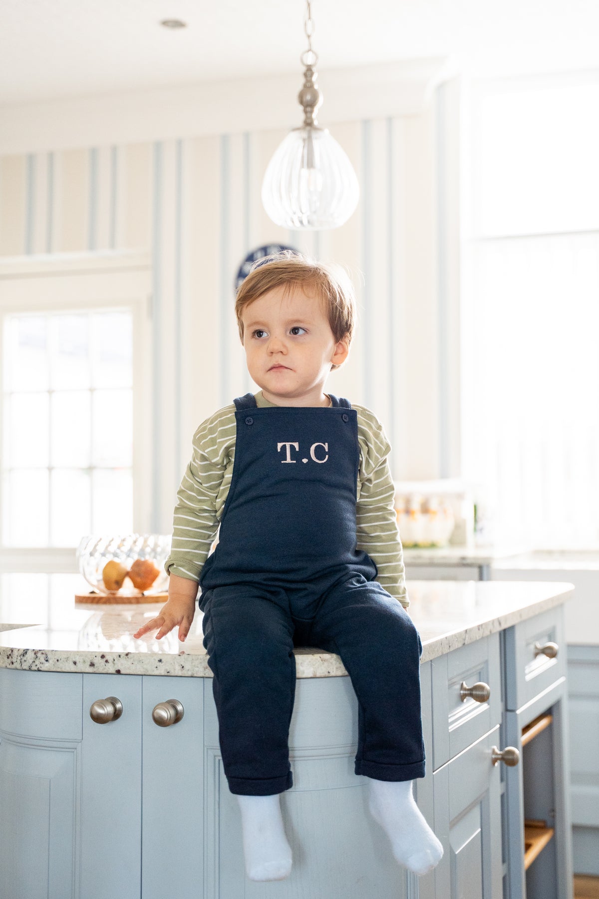 Children's Personalised Dungarees Boog and Bear