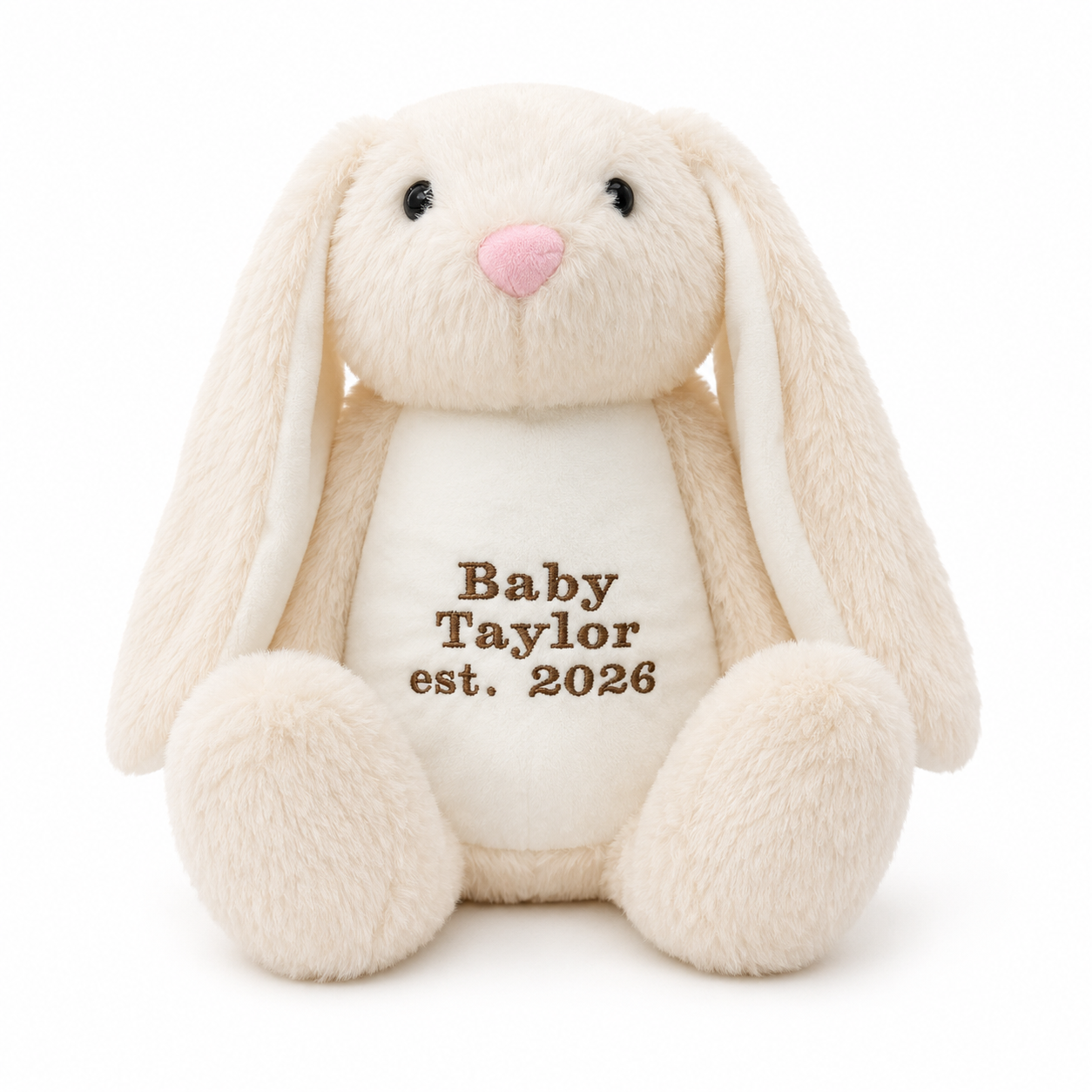 Personalised Tummi Bear® | Embroidered Soft Toy | Unicorn, Dinosaur, Giraffe or Lamb | Birthday & Keepsake Gift
