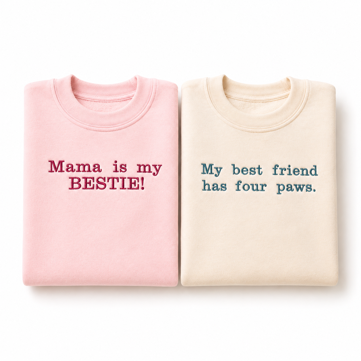 Personalised Adult's Sweater | Fully Custom Embroidered Sweatshirt | Unisex Gift | Sizes XS and Above