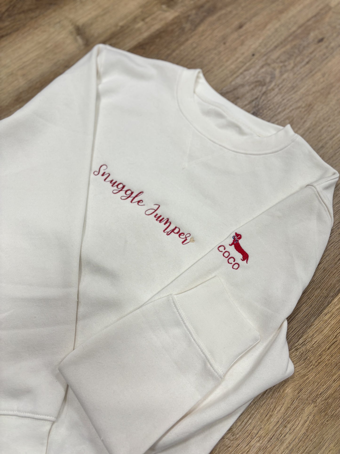 'Snuggle Jumper' Personalised Sweater