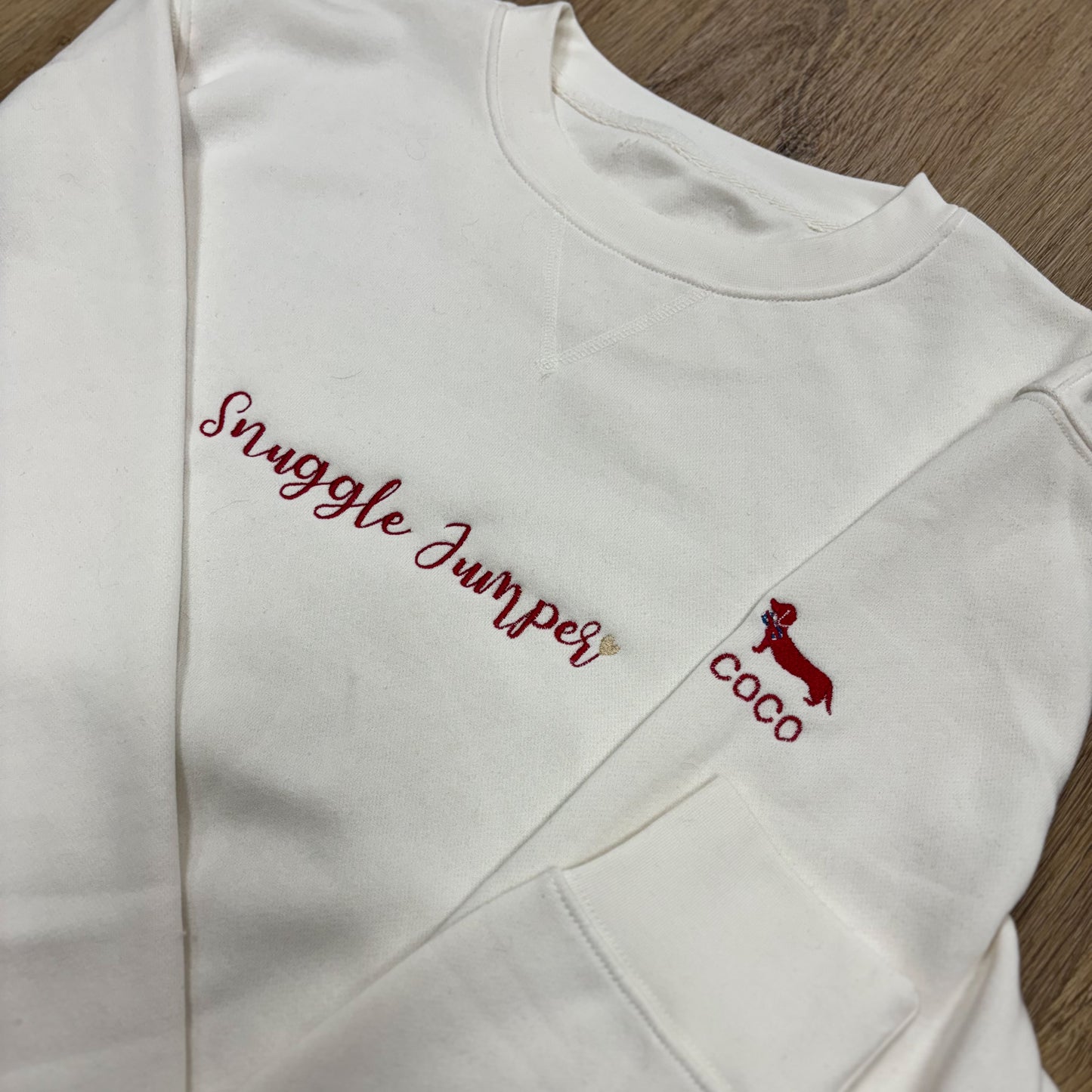 'Snuggle Jumper' Personalised Sweater