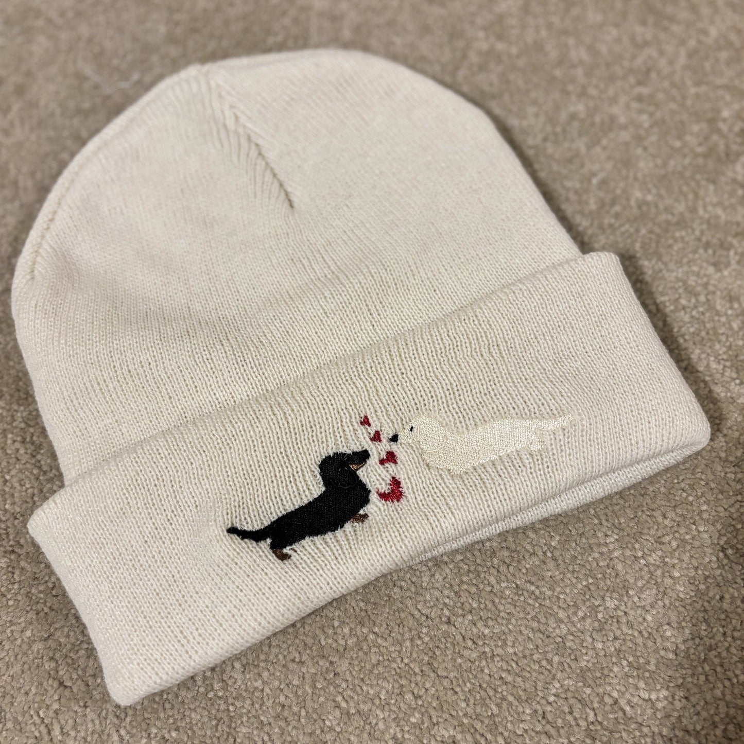 Hugo and Ted 'Love Heart' Embroidered Beanie