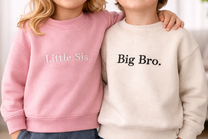 Personalised Mini Sweater | Fully Custom Embroidered Children's Sweatshirt | Kids Gift