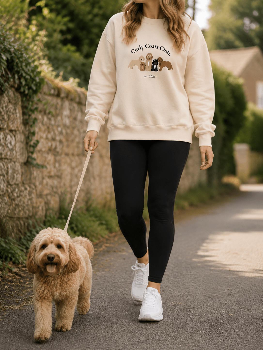 Curly Coats Club Adults' Sweatshirt - Boog and Bear