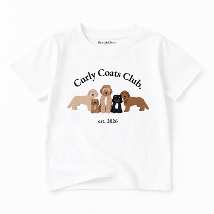 Curly Coats Club Kids' Printed T-Shirt - Boog and Bear