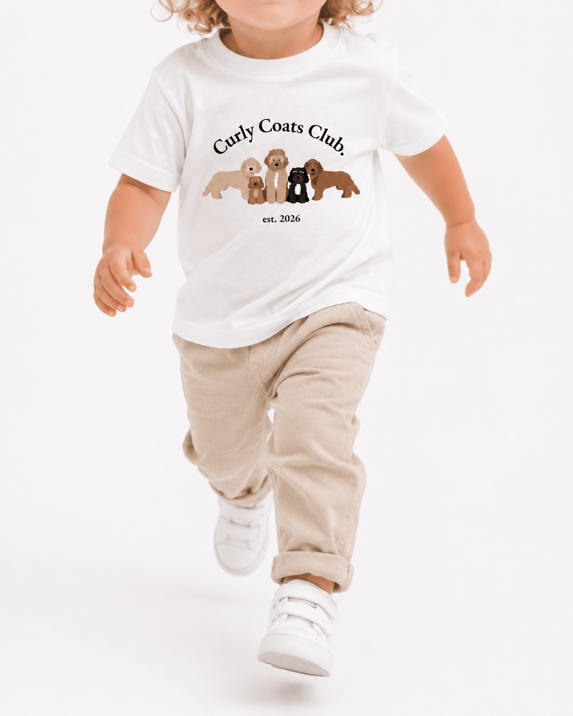 Curly Coats Club Kids' Printed T-Shirt - Boog and Bear