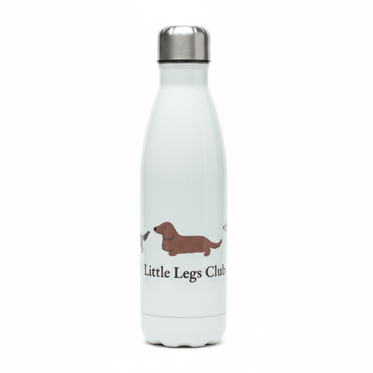 Little Legs Club 25oz Stainless Steel Flask | Hot & Cold Drinks | Dachshund Design | Dog Lover Gift | Gift Boxed - Boog and Bear
