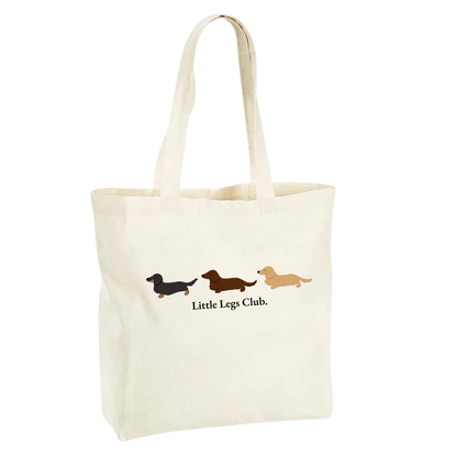 Little Legs Club Printed Cotton Canvas Tote Bag - Boog and Bear