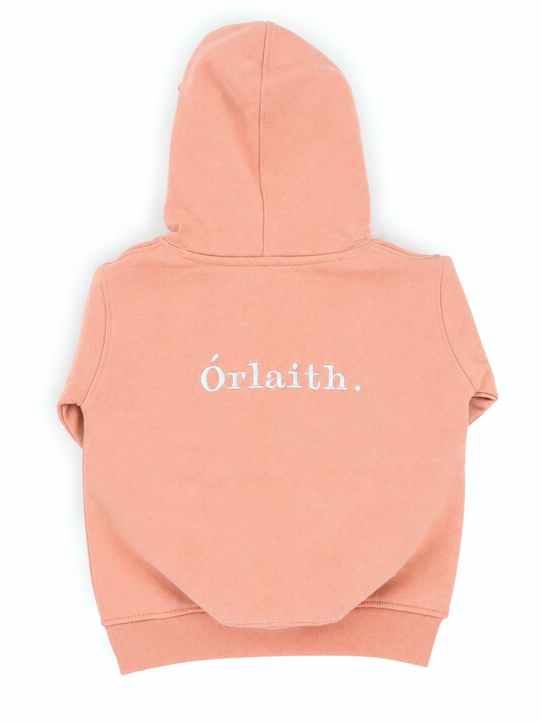 Personalised Children's Hoodie | Embroidered Front & Back | Kids Hooded Sweatshirt | Pale Pink, Navy or Khaki | Ages 1–13 - Boog and Bear