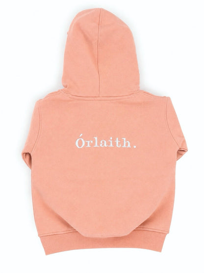 Personalised Children's Hoodie | Embroidered Front & Back | Kids Hooded Sweatshirt | Pale Pink, Navy or Khaki | Ages 1–13 - Boog and Bear