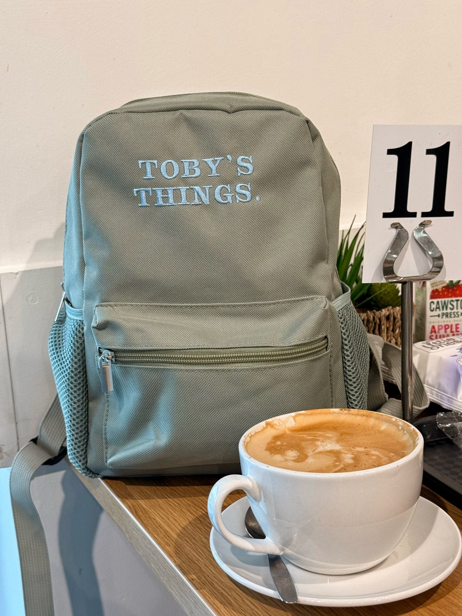 Personalised Children's Rucksack | Embroidered Name Backpack | Nursery & School Bag - Boog and Bear