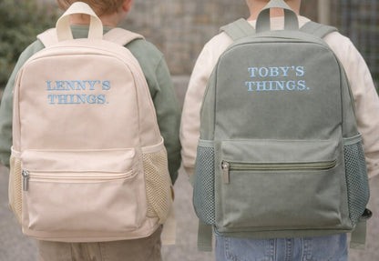 Personalised Children's Rucksack | Embroidered Name Backpack | Nursery & School Bag - Boog and Bear