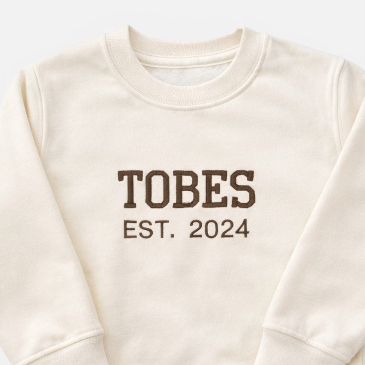 Personalised Mama and Me Matching Varsity Mini Sweaters | Embroidered Family Set | Matching Outfits for Mum and Child - Boog and Bear