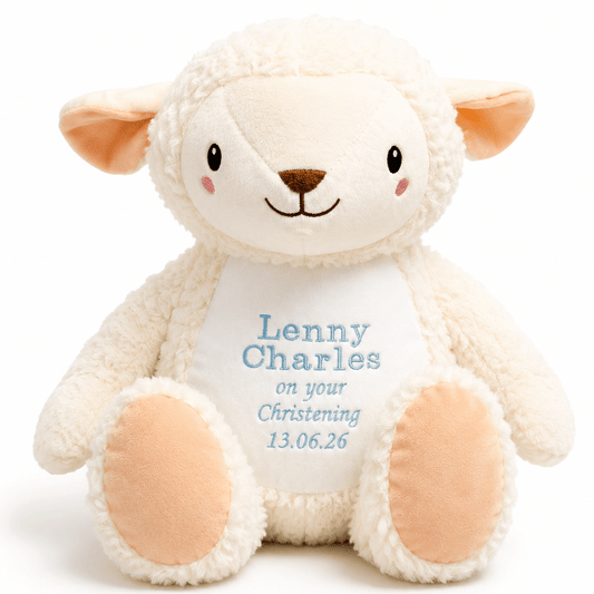 Personalised Tummi Bear® Gift Box | Embroidered Soft Toy | Choose Your Animal & Occasion | New Baby, Christening & Birthday Gift - Boog and Bear