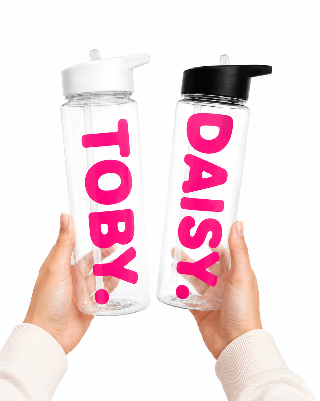 Personalised Water Bottle (Vinyl Sticker Print) - Boog and Bear